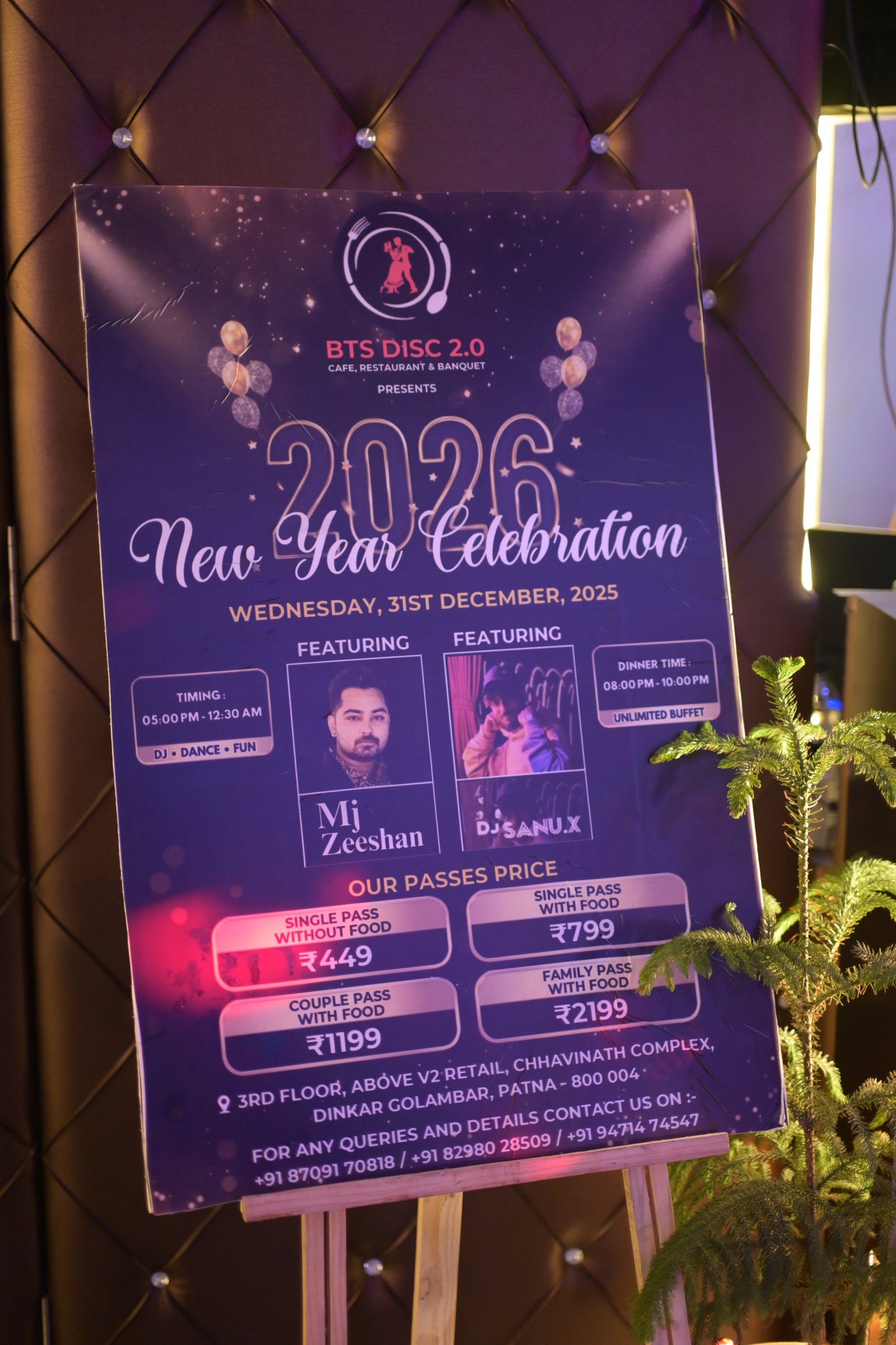 Restaurant ambience - BTS DISC 2.0 Patna